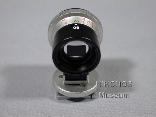 陸上光学ファインダー 80mm 用 DF-10：NIKONOS Museum