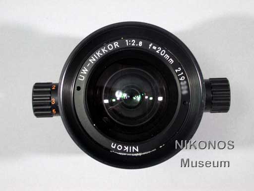 UW-NIKKOR 20mm F2.8 （NIKONOS V 世代）：NIKONOS Museum